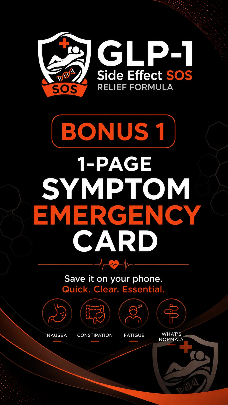The 1-Page Emergency Card — Saved On Your Phone, Ready in Seconds